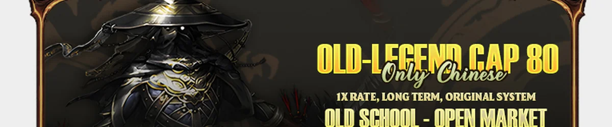 Old-Legend 80 CAP banner